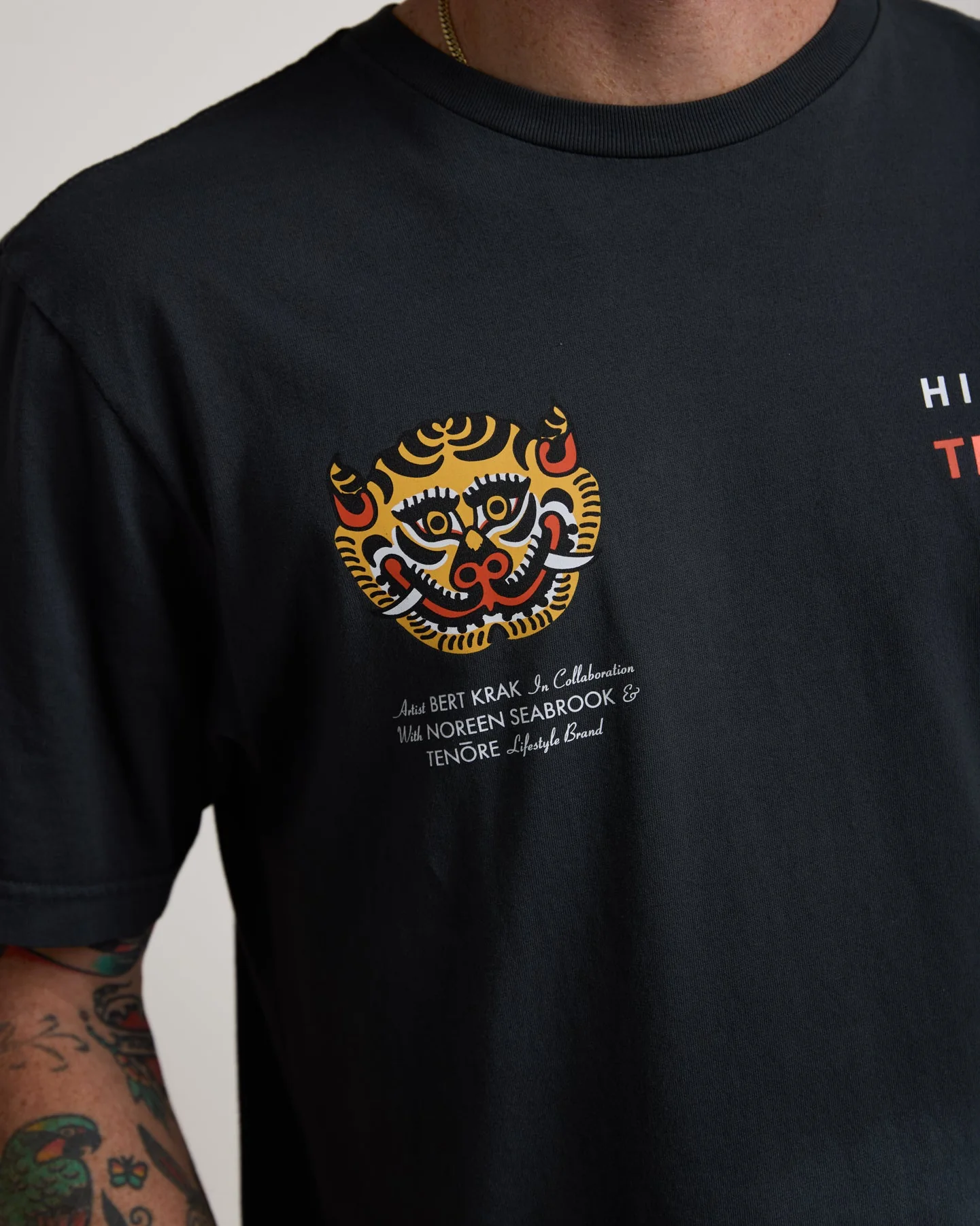 TENŌRE x BERT KRAK Kathmandu Relaxed Fit Tee - Image 7