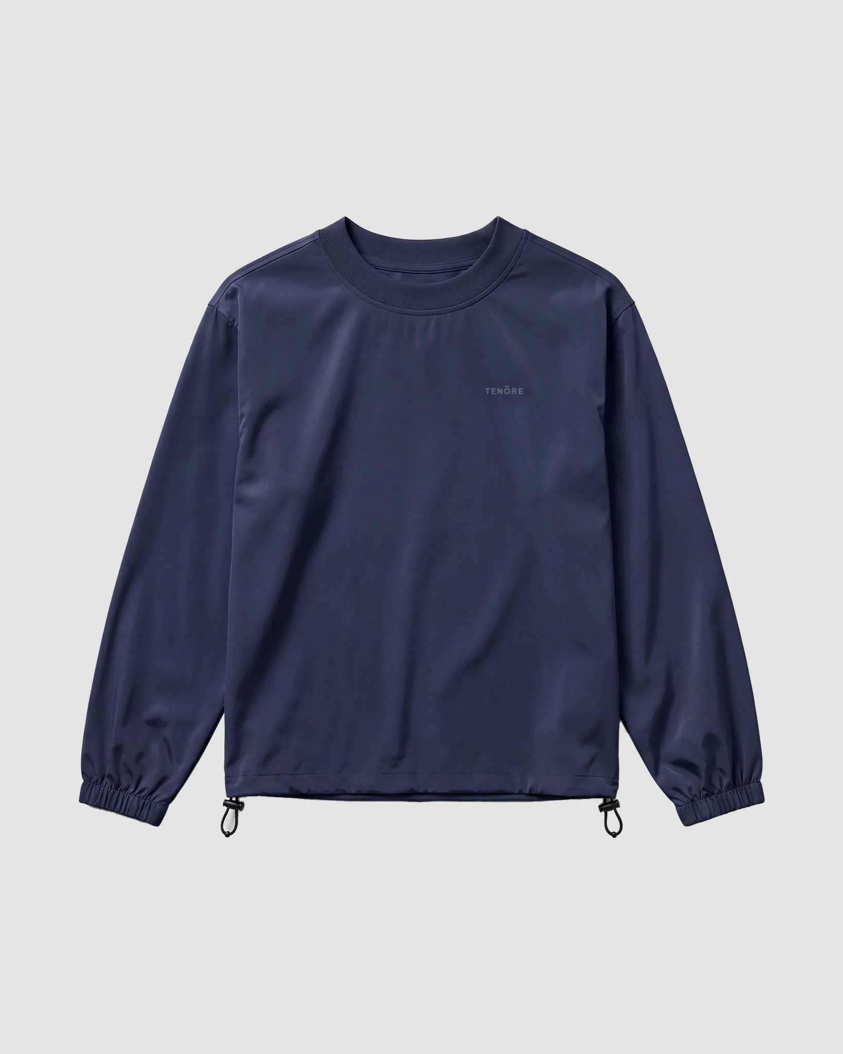 Woven Pullover Crew
